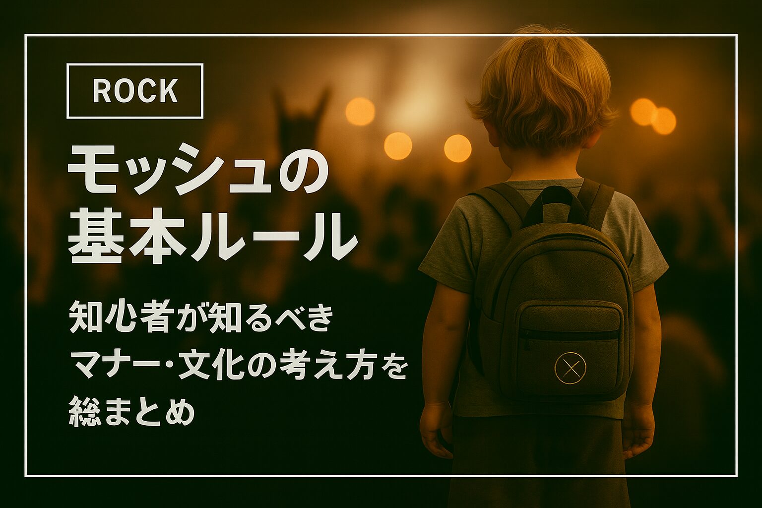 モッシュの基本ルール|初心者が知るべき文化・マナー・安全の考え方